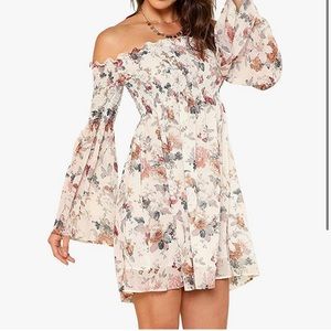 Beautiful white swing summer dress